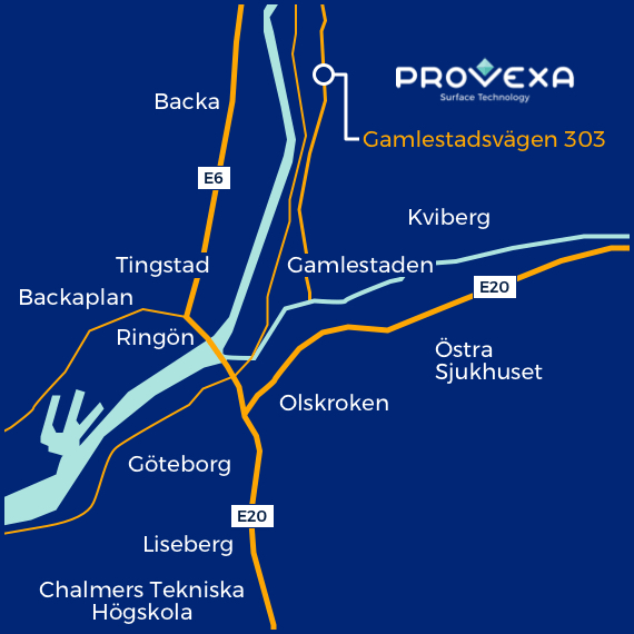 Hitta till oss i Göteborg