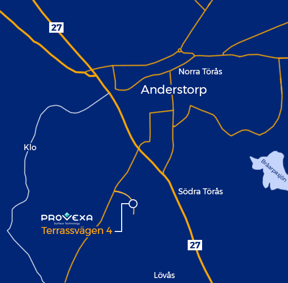 Hitta till oss i Anderstorp